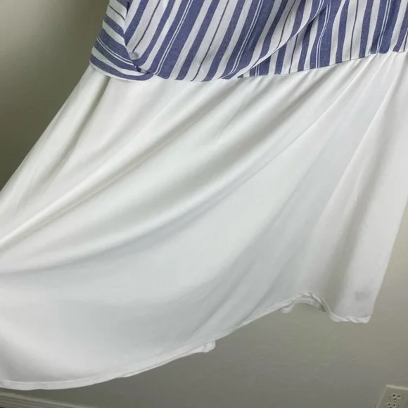 Torrid Blue Nautical Striped Dress - Picture 12 of 15